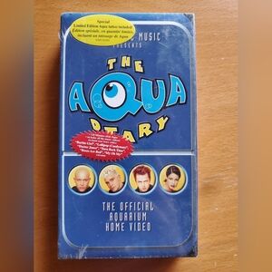 RARE Sealed The Aqua Diary VHS tape